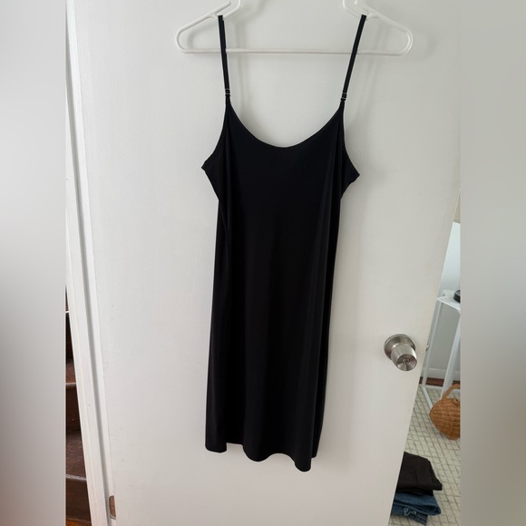 Shimera Black Nylon Mini Dress Size Medium - Picture 1 of 3